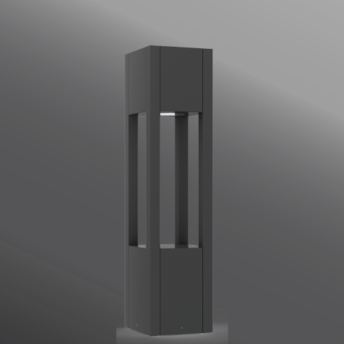 Click to view Ligman Lighting's  Vancouver Square Bollard (model UVA-10001).