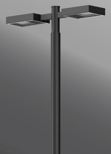 Click to view Ligman Lighting's Mustang Streetlight, IDA: Horizontal non-adjustable (model UMS-9XXXX).