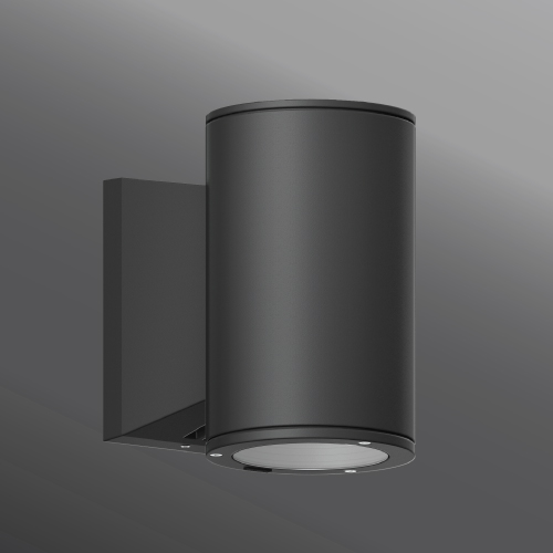 Ligman Lighting's Jet cylindrical and square wall down light LED (model UJE-30XXX).