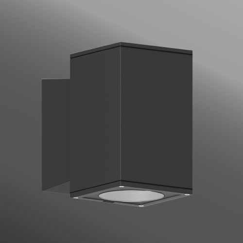 Ligman Lighting's Jet cylindrical and square wall down light LED (model UJE-30XXX).