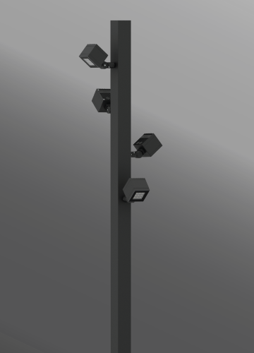 Click to view Ligman Lighting's Lador Cluster Column [Round or Square Pole] (model ULD-200XX).