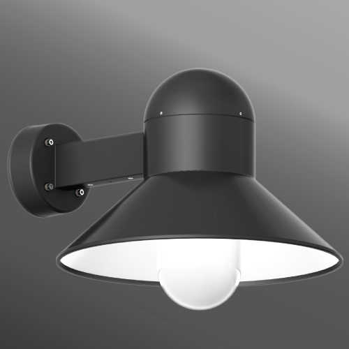 Click to view Ligman Lighting's  Atlantic small and medium shade wall light (model UAA-3XXXX).