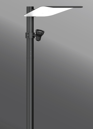 Click to view Ligman Lighting's  Mic 3 Indirect Light Column (model UMI-21XXX).