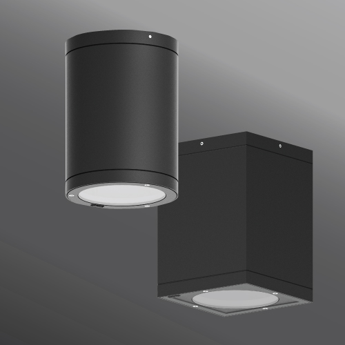 Click to view Ligman Lighting's  Tango cylindrical and square surface exterior downlight dia. 6.3 (model UTA-80XXX, UTA-804XX, UTA-800XX, UTA-801XX).