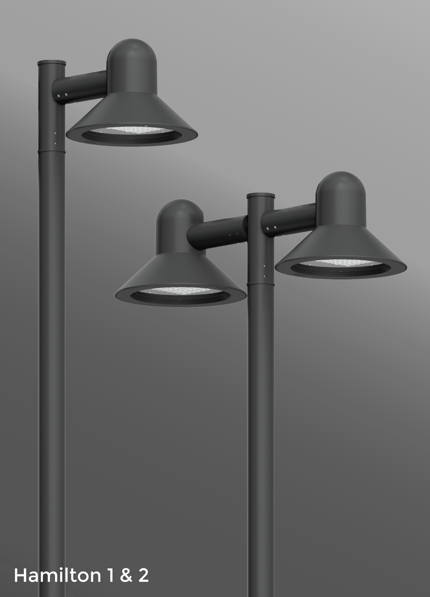 Click to view Ligman Lighting's  Hamilton Post Top (model UHAM-200XX).